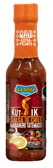 La Anita Salsa Habanera Roja Tatemada Kut Ik Ml