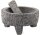 Mörser aus Vulkanstein 20cm - Molcajete 20cm