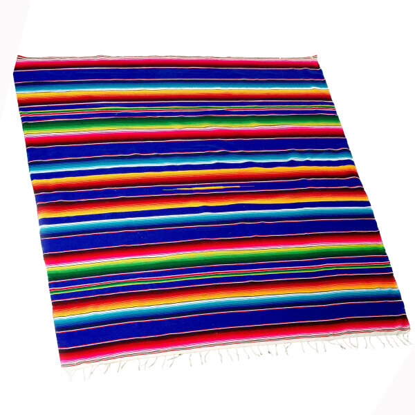 Sarape grande Decke/Überwurf ca. 210X116/140cm  75%Acryl 25%Baumwolle