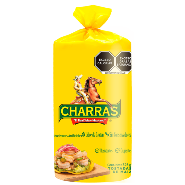 Charras Tostadas Originales 325g