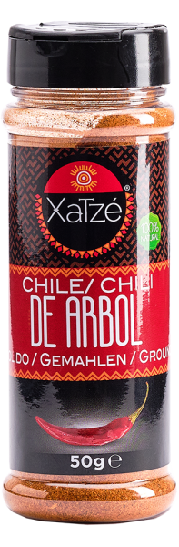 Chile de árbol molido / gemahlen 50g