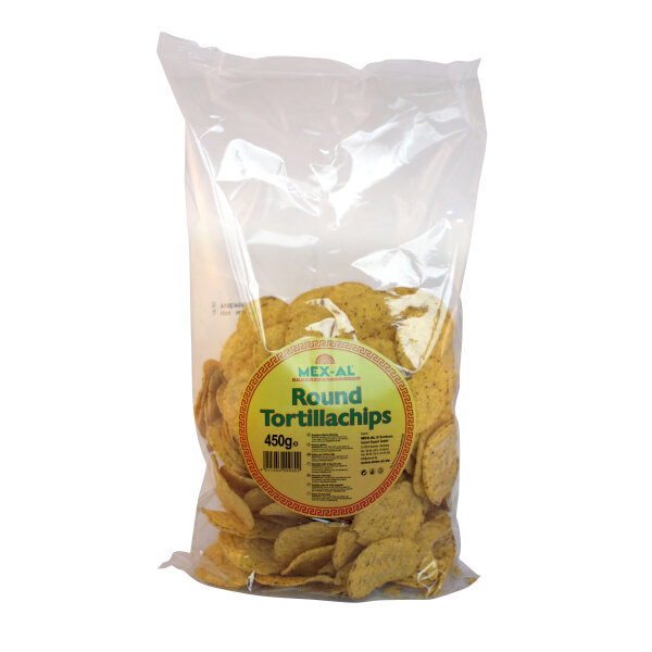 Tortilla Chips rund Mex-Al 450g