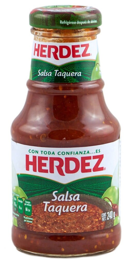 Herdez Salsa Taquera envasado / Glas 240g, 3,20