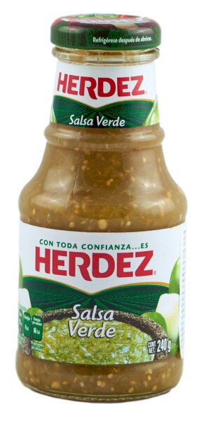 Herdez Salsa Verde envasado / Glas 240g