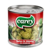 Carey Pickled Jalapeño Nacho 340g