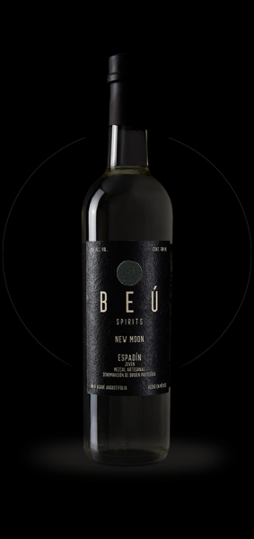 Beú New Moon Mezcal Artesanal Espadín Oaxaca 700ml 48% Vol