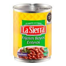 La Sierra Frijoles bayos enteros 560g
