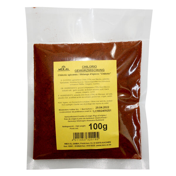 Chilorio Gewürzmischung  Mex-Al 100g