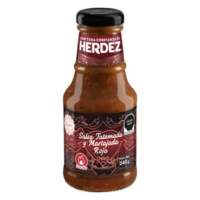 Herdez Salsa Roja Tatemada envasado / Glas 240g