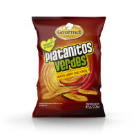 Platanitos Verdes Chili Limon / Kochbananenchips 65g