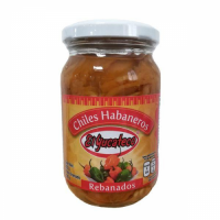 El Yucateco Habaneros Rebanados envasado  225g