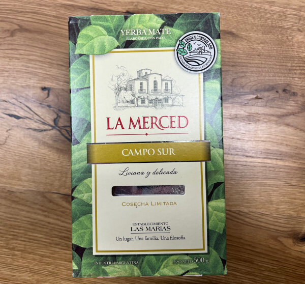 La Merced Campo Sur Yerba Mate 500g (Argentina)