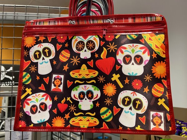 Bolsa Catrina - ca. 38x50cm Eigenimport Mercaodo Oaxaca