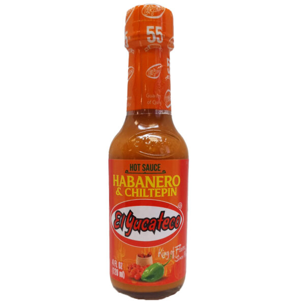 El Yucateco Salsa Habanero y Chiltepin 120ml