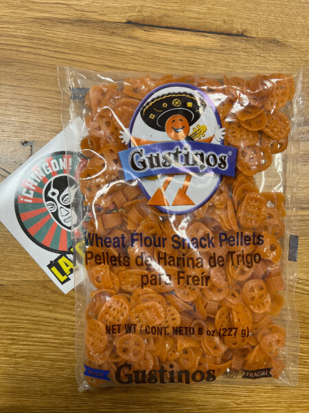 Gustinos Pellets de trigo / Weizen-Snack Pellets Mix 227g