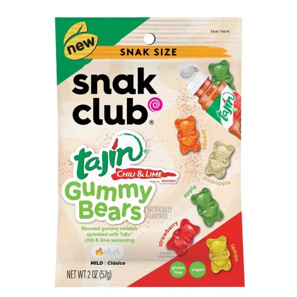 Tajin Snak Club Gummy Bears 57g