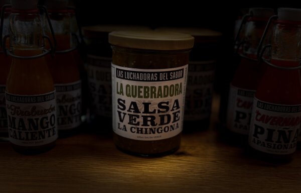 La Quebradora Salsa Verde La Chingona Casera ca 435ml