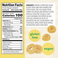 Tajin Snak Club Pinapple Rings Chili & Lime 64g