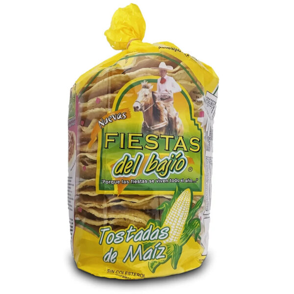 Fiestas del bajío Tostadas de maíz 275g