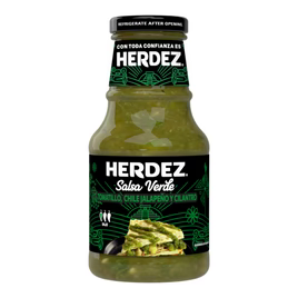Herdez Salsa Verde envasado / Glas *nuevo diseño* 240g