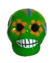 Calavera/Craneo pintado a mano grande / Calavera handbemalt groß ca 20x26cm