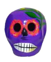 Calavera/Craneo pintado a mano chico / Calavera...