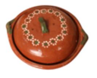 Cazuela barro rojo 18cm