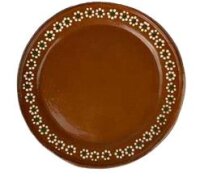 Plato trinche de barro / Tonteller ca 30cm