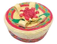 Tortillero "Flor" / Tortillakorb...
