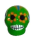 Calavera pintada de barro mediano / Calaver bemalt/Ton mittel ca 19x15x13cm