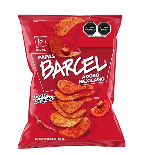 Barcel Papas  Adobo Mexicano / Kartoffelchips Adobado 45g