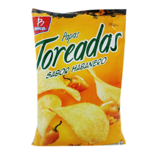 Barcel Papas Toreadas Habanero 170g