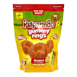 Pulparindo Gummy Rings Mango 70g